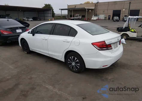 2015 Honda Civic Lx из США, поврежденный, VIN 19XFB2F51FE278215